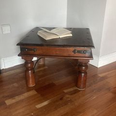 Solid wood coffee table