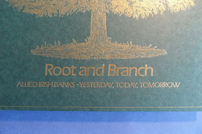 Old Hard Back Book Root And Branch Allied Irish Bank, Yesterday, Today, Tomorrow, Published In 1979  In Perfect Condition !