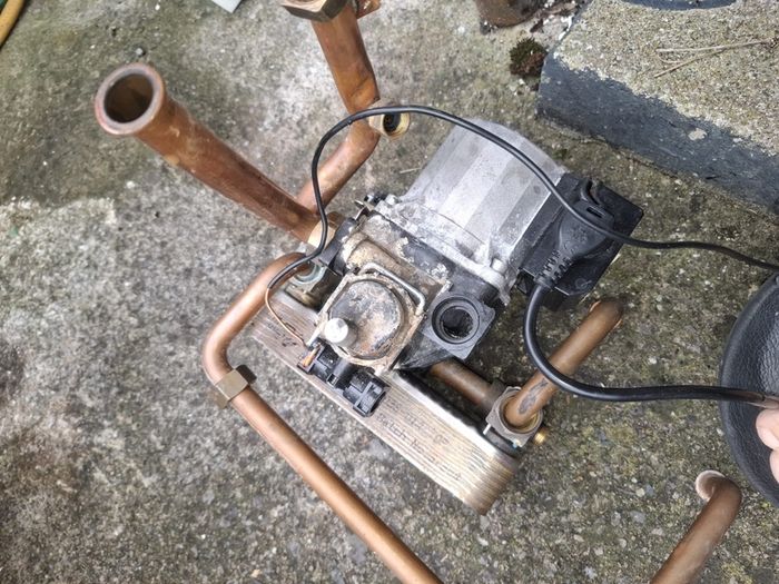 gas boiler