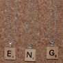 Scrabble Tile Necklaces Image 2