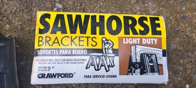 Saw Horse Brackets