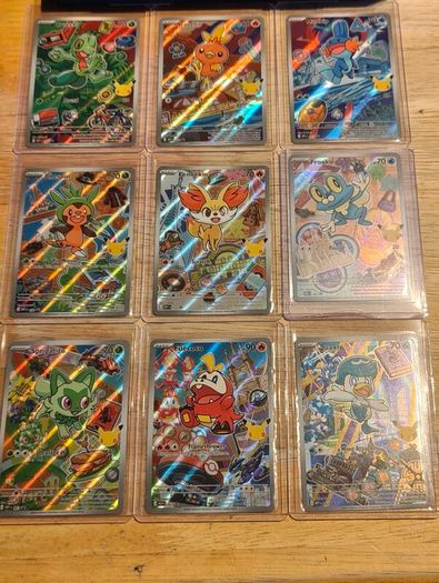 Pokemon Tcg First Partner Series 3 Complete Set Of 9
