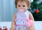 Reborn Doll Girl 20inch 50cm Realistic Reborn Babies Girls Handmade Full Body Soft Silicone Lifelike Newborn Reborn Toddler Water Proof Toy Xmas Gift (FREE POSTAGE)
