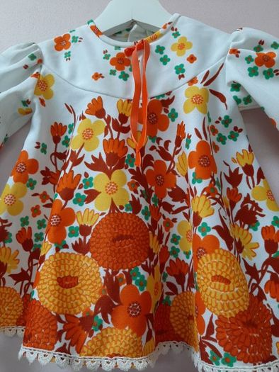 Beautiful vintage baby dress from 70's