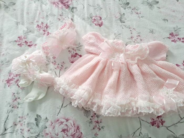 baby knitted dress