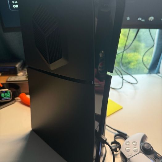 PS5 Slim Disc Edition Black & White Panels and Controller