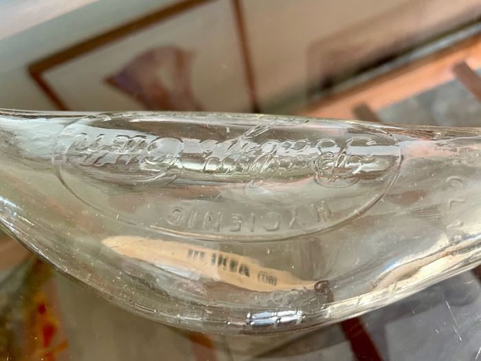 Vintage 1940s Babys Own The Hygienic Feeder Glass Baby Bottle