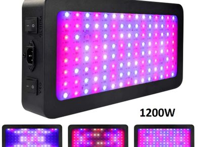 LED Grow Light Bloom Veg Full spectrum 1200W + Timer
