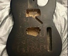 Telecaster body paisley electric guitar parts accessories