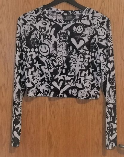 New sheer top