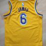 Authentic NBA Nike Lakers Basketball Set ((James 6)) Image 6