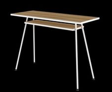 Home / Office / Student Desk Troia Walnut and White by Levira