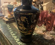 Japanese glass vase free postage