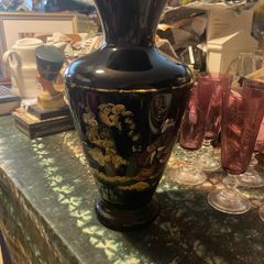 Japanese glass vase free postage