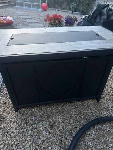 garden gas fire/table
