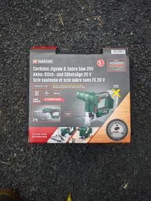 Parkside 20V Jigsaw & Sabre Saw Cordless Tool