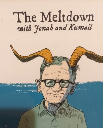 2014 Dave Kloc The Meltdown with Jonah Ray and Kumail Nanjiani Grampus Krampas Limited Edition Art Screen Print