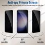 For Samsung Galaxy S22 / S23 Privacy Anti-Spy Tempered Glass / Full Coverage Screen Protector Image 3