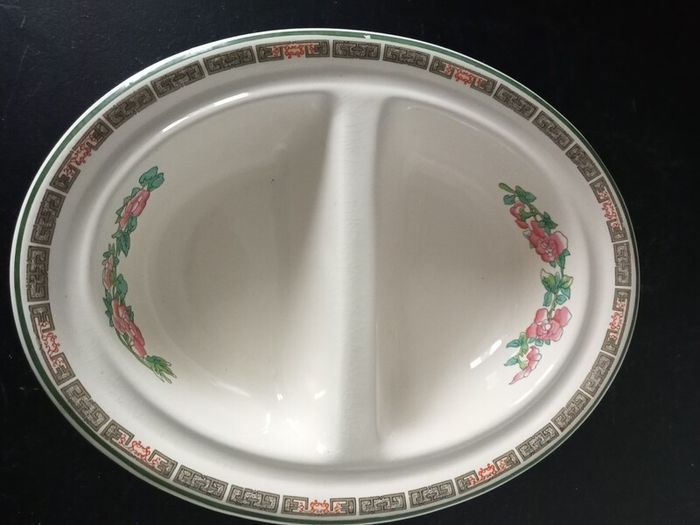Rare  Dunn Bennett & Co Burslem England "Indian Tree" Serving Bowls