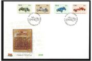 2003 Ireland Centenary of Gordon Bennett Race (Napier, Mercedes, Mors, Winton) Self Adhesive Commemorative Stamps An Post First Day Cover (FDC)