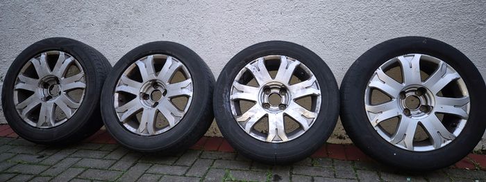 16 inch 4x108 Alloys & Tyres 65.1mm Citroen, Peugeot, Ford, DS
