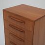 Vintage Teak 6 Drawer Tallboy Fresco By G-Plan Furniture, 1960s. Image 5