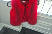 Marc Jacobs Girls Red Gillet Age 10
