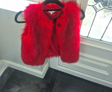 Marc Jacobs Girls Red Gillet Age 10