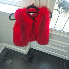 Marc Jacobs Girls Red Gillet Age 10