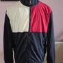 Tommy Hilfiger Mens Red and Navy Jacket - Water and Wind Resistant - Large Size Image 2