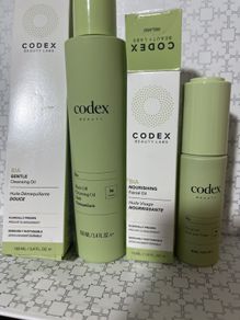 Codex beauty lab bia wash off cleansing oil and bia facial nourishing oil brand new