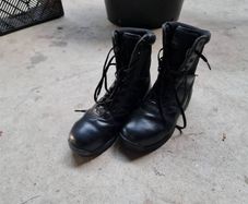 Steel Toe Army Boots