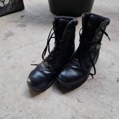 Steel Toe Army Boots