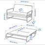sofa bed Hammarn+matress Image 5