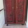 Antique Indian Linen Press Image 2