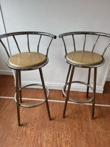Two bar stools