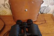 Vintage Japanese Taiyo Field Binoculars and Case.. 7x35