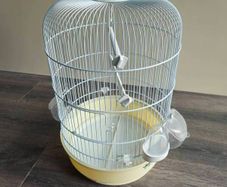 Small parrot cage