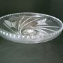 Unique a Special Millennium Commission Limited Edition Butterfly 24%lead Crystal Fruit Bowl Image 4