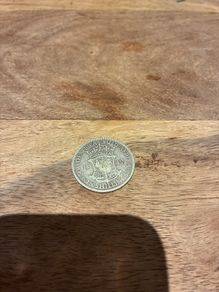 South africa 2 1/2 Shillings 1942 Silver coin