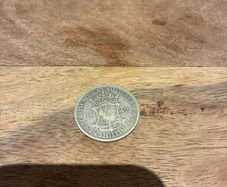South africa 2 1/2 Shillings 1942 Silver coin