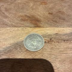 South africa 2 1/2 Shillings 1942 Silver coin