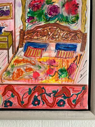 Framed Original Painting  Original Gift Interiors Art