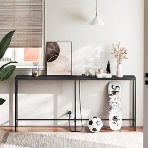 Long Console Table Sofa Tables Behind Couch 180 cm Narrow