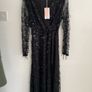 dress Bnwt black occasion dress size s/m Lilie rose brand Image 3