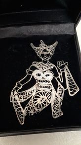 silver filigree