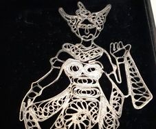 silver filigree