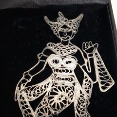 silver filigree