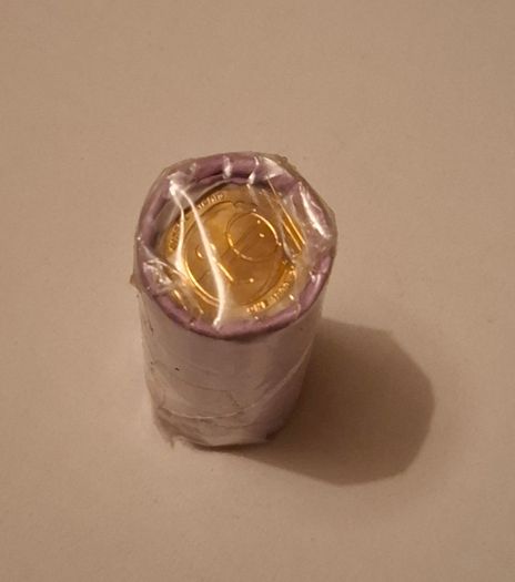 2 Euro coin roll 2009 Central Bank of Cyprus