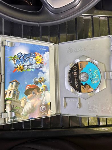 Nintendo GameCube console and games Mario